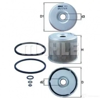 Топливный фильтр MAHLE ORIGINAL LXRL1M 77023 096 KX 23D 2356031 - Изображение 5