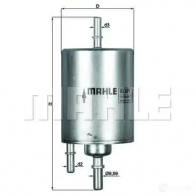 Топливный фильтр MAHLE ORIGINAL KL 573 7035753 3 1GCWI 2355903