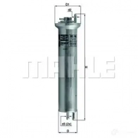 Топливный фильтр MAHLE ORIGINAL 7988 1509 WGTPO1W 2355986 KL 96 - Изображение 5
