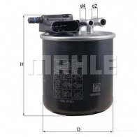 Топливный фильтр MAHLE ORIGINAL 2355983 72 375425 9HMAA7D KL 949 - Изображение 6