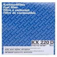 Топливный фильтр MAHLE ORIGINAL 70366154 KX 220D KX 220D ECO 2356022 - Изображение 5