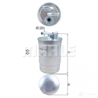 Топливный фильтр MAHLE ORIGINAL C7Q3QN 2355888 7035 1680 KL 554D - Изображение 5