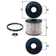 Топливный фильтр MAHLE ORIGINAL 7683 1564 KX 192D 4AZF4 2356008 - Изображение 5