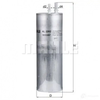 Топливный фильтр MAHLE ORIGINAL 70372 555 KL 229/2 2355777 VVEHOO - Изображение 5