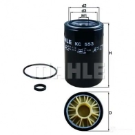 Топливный фильтр MAHLE ORIGINAL 2355665 72410 754 KC 553D 5FI5MWC
