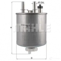 Топливный фильтр MAHLE ORIGINAL KL 834 8I050C 2355961 7058413 3 - Изображение 6