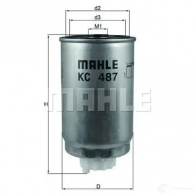 Топливный фильтр MAHLE ORIGINAL 6UTAAZC 7235274 1 KC 487 2355653