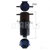 Топливный фильтр MAHLE ORIGINAL 2355969 KL 873 72383 457 IXM4L - Изображение 7
