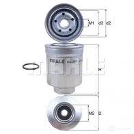 Топливный фильтр MAHLE ORIGINAL 1437604600 A4 WPYZ KC 389D - Изображение 4