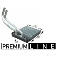 Радиатор печки, теплообменник MAHLE ORIGINAL AH 177 000P 1437578939 I4 7MZAD - Изображение 2