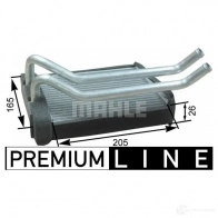 Радиатор печки, теплообменник MAHLE ORIGINAL AH 174 000P JP7 8SDJ 1437588345 - Изображение 2