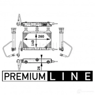 Радиатор печки, теплообменник MAHLE ORIGINAL 1437588448 Q9T MO AH 114 000P - Изображение 2