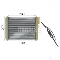 Радиатор печки, теплообменник MAHLE ORIGINAL HZW6F PR AH 90 000P 1437579505 - Изображение 12
