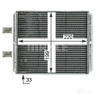 Радиатор печки, теплообменник MAHLE ORIGINAL AH 4 000P 1437580340 G V7RB - Изображение 2