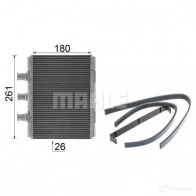 Радиатор печки, теплообменник MAHLE ORIGINAL JFS0 RLY 1437580643 AH 80 000P - Изображение 7