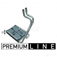 Радиатор печки, теплообменник MAHLE ORIGINAL 1437580620 NQQL 3X AH 204 000P - Изображение 2