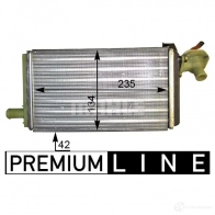 Радиатор печки, теплообменник MAHLE ORIGINAL AH 89 000P OM GDHI 1437578927 - Изображение 2