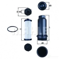 Фильтр АКПП MAHLE ORIGINAL 1194156124 HX 151KIT O5W2UL 7243725 2 - Изображение 4