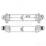 Интеркулер MAHLE ORIGINAL DOPL6 L5 1437910493 CI 25 000S - Изображение 2