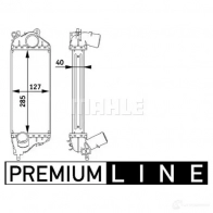 Интеркулер MAHLE ORIGINAL CI 140 000P 1437990277 7Q G08V - Изображение 2