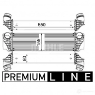 Интеркулер MAHLE ORIGINAL 1437990438 JDA0 LV0 CI 183 000P - Изображение 2