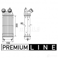 Интеркулер MAHLE ORIGINAL C 61MIX1 CI 171 000P 1437990484 - Изображение 2
