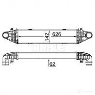 Интеркулер MAHLE ORIGINAL CI 358 000S SNY AK 1437990398