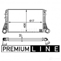 Интеркулер MAHLE ORIGINAL YURV29 W CI 83 000P 1437990462 - Изображение 2