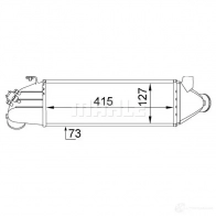 Интеркулер MAHLE ORIGINAL 1437990733 CI 203 000S 1XGZ JQ1 - Изображение 2
