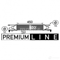Интеркулер MAHLE ORIGINAL 58 W89SU CI 250 000P 1437910769 - Изображение 2