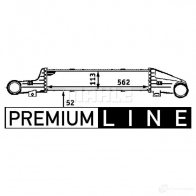 Интеркулер MAHLE ORIGINAL CI 53 000P 1437990612 0JE VN - Изображение 2