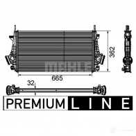 Интеркулер MAHLE ORIGINAL V2HR N 1437910753 CI 191 000P - Изображение 2