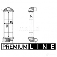 Интеркулер MAHLE ORIGINAL KO E8LE CI 244 000P 1437990362 - Изображение 2