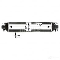 Интеркулер MAHLE ORIGINAL 1437990355 H G4169 CI 437 000P - Изображение 4