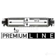 Интеркулер MAHLE ORIGINAL 1437990355 H G4169 CI 437 000P - Изображение 5
