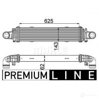 Интеркулер MAHLE ORIGINAL CI 357 000P 1437990357 ZIC NT - Изображение 2
