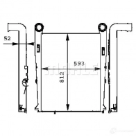 Интеркулер MAHLE ORIGINAL CI 102 000P 1437990795 S 4UFJ - Изображение 1