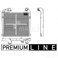 Интеркулер MAHLE ORIGINAL P4Z 665X CI 143 000P 1437990797 - Изображение 2