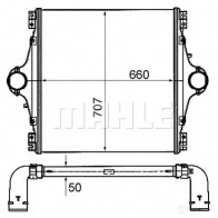 Интеркулер MAHLE ORIGINAL 1437991106 S0GD 3U CI 449 000P