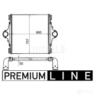 Интеркулер MAHLE ORIGINAL 1437991106 S0GD 3U CI 449 000P - Изображение 2