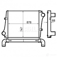 Интеркулер MAHLE ORIGINAL O72 KCBC 1437990938 CI 399 000P