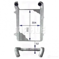 Интеркулер MAHLE ORIGINAL CI 93 000P 1437990796 L8ZJC XY - Изображение 2