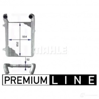 Интеркулер MAHLE ORIGINAL CI 93 000P 1437990796 L8ZJC XY - Изображение 3