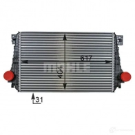 Интеркулер MAHLE ORIGINAL 9 P5GDE 1437991110 CI 27 000P - Изображение 4