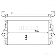 Интеркулер MAHLE ORIGINAL FL BGQ ci255000s 1437990627