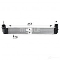 Интеркулер MAHLE ORIGINAL 1437990646 O7575 Y CI 313 000P - Изображение 4