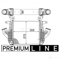 Интеркулер MAHLE ORIGINAL CI 237 000P PZI3 RRY 1437991114 - Изображение 2