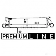 Интеркулер MAHLE ORIGINAL 1437910542 XBV MSRH CI 49 000P - Изображение 2