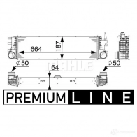 Интеркулер MAHLE ORIGINAL 1437910638 CI 180 000P ZZCY PDR - Изображение 2