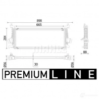 Интеркулер MAHLE ORIGINAL CI 542 000P 1437991024 CTZ 428R - Изображение 2